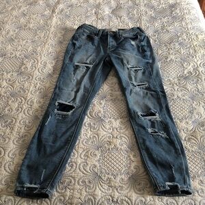 Mudd junior’s Distressed Skinny Jeans - Blue